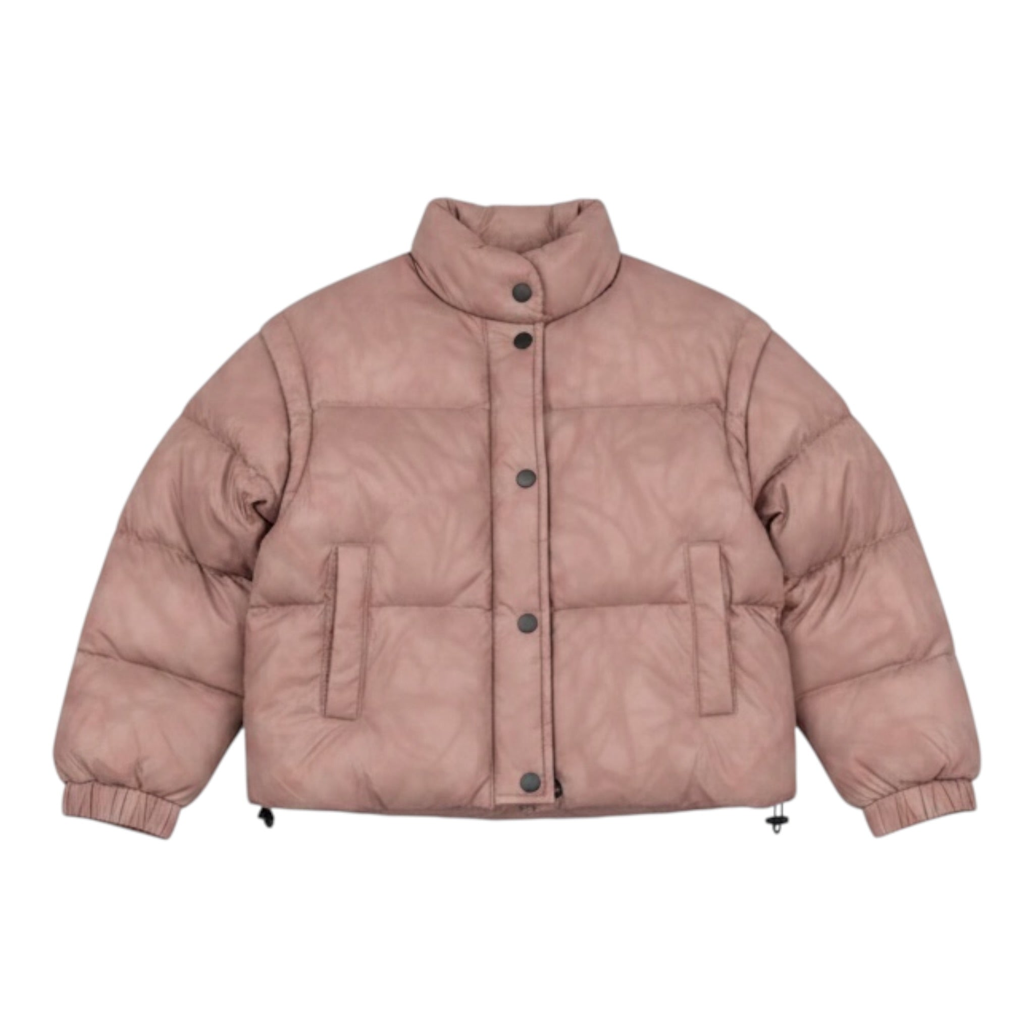 To Be Too Giubbino tinta unita con Zip Rosa per Bambina TBT1916 ROSA TO be too 