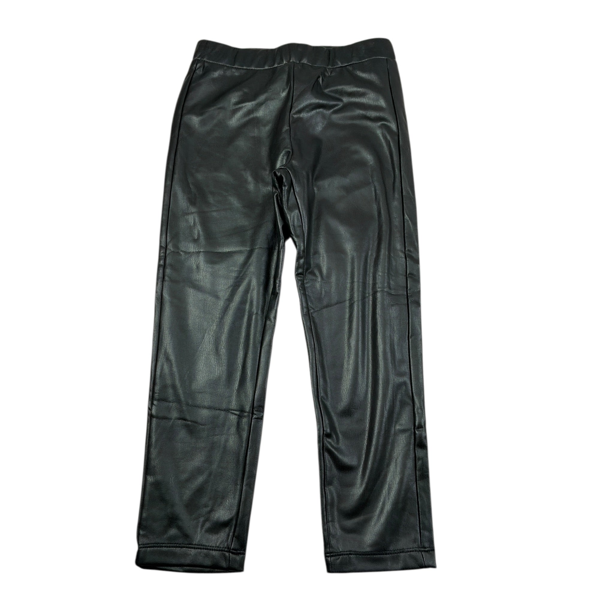 To Be Too Leggins tinta unita In Ecopelle Nero per Bambina TBT1961 NERO TO be too 