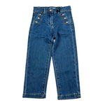 To Be Too Jeans tinta unita con Girovita Regolabile Blu per Bambina TBT1968 BLU TO be too 