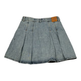 To Be Too Gonna In Denim con Plisset Azzurro per Bambina TFJF24G410 AZZURRO TO be too 
