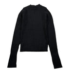 To Be Too Maglia Girocollo tinta unita Nero per Bambina TFJF24M450 NERO TO be too 