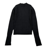 To Be Too Maglia Girocollo tinta unita Nero per Bambina TFJF24M450 NERO TO be too 