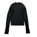 To Be Too Maglia Girocollo tinta unita Nero per Bambina TFJF24M450 NERO TO be too 