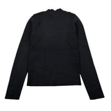 To Be Too Maglia tinta unita Modello Crop Nero per Bambina TFJF24M465 NERO TO be too 