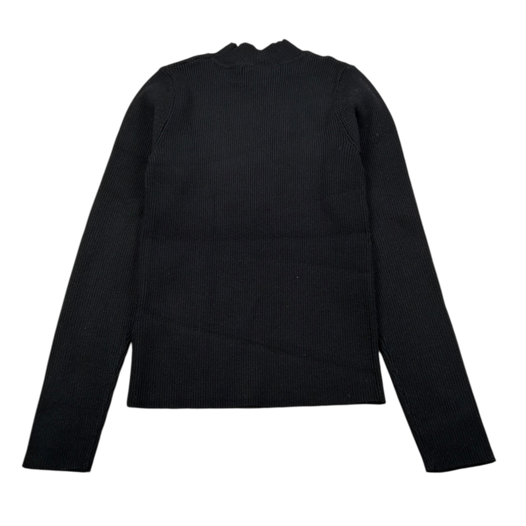 To Be Too Maglia tinta unita Modello Crop Nero per Bambina TFJF24M465 NERO TO be too 