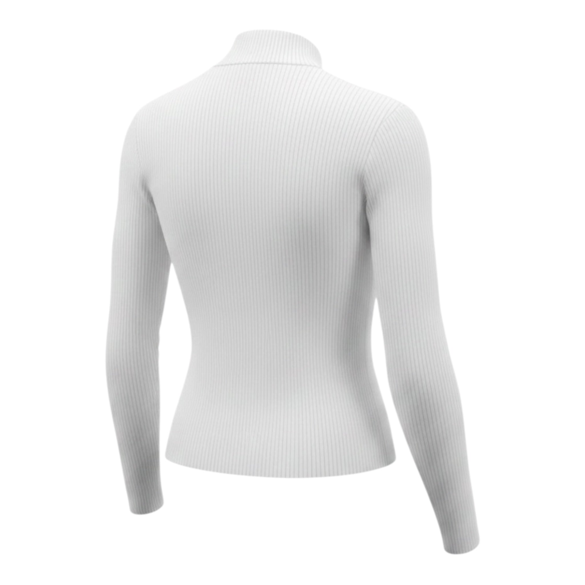 To Be Too Maglia tinta unita Mezzo Collo Bianco per Bambina TFJF24M490 BIANCO TO be too 