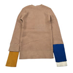 To Be Too Maglia tinta unita con Maniche In Contrasto Beige per Bambina TFJF4M408 BEIGE TO be too 