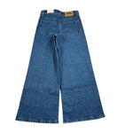 Tommy Hilfiger Jeans tinta unita con Girovita Regolabile Modello Palazzo Blu per Bambina 08644 BLU TOMMY HILFIGER 