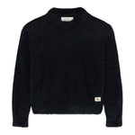 Calvin Klein Maglia Girocollo tinta unita con Logo Blu per Bambina IG0IG03025 BLU CALVIN KLEIN 