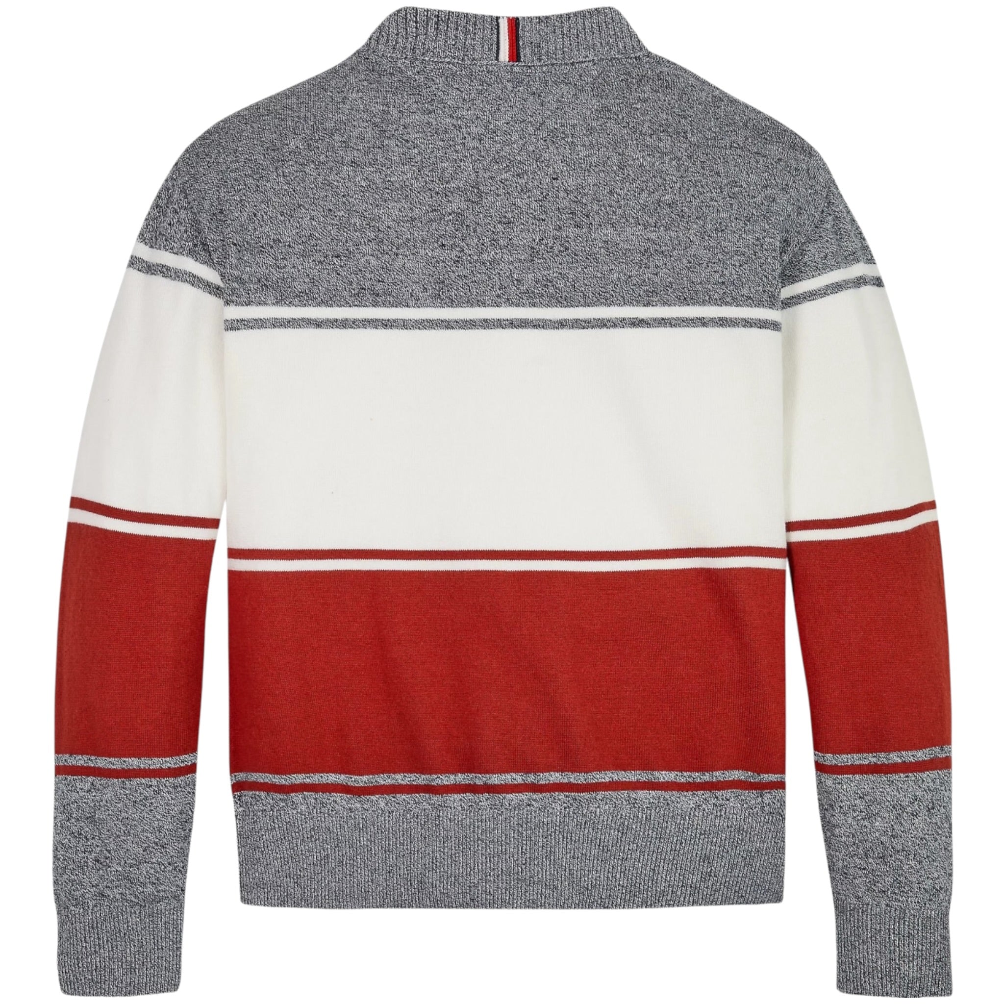 Tommy Hilfiger Maglia Girocollo Tricolore Multicolor per Bambino IK0IK0501246147 MULTICOLOR TOMMY HILFIGER 