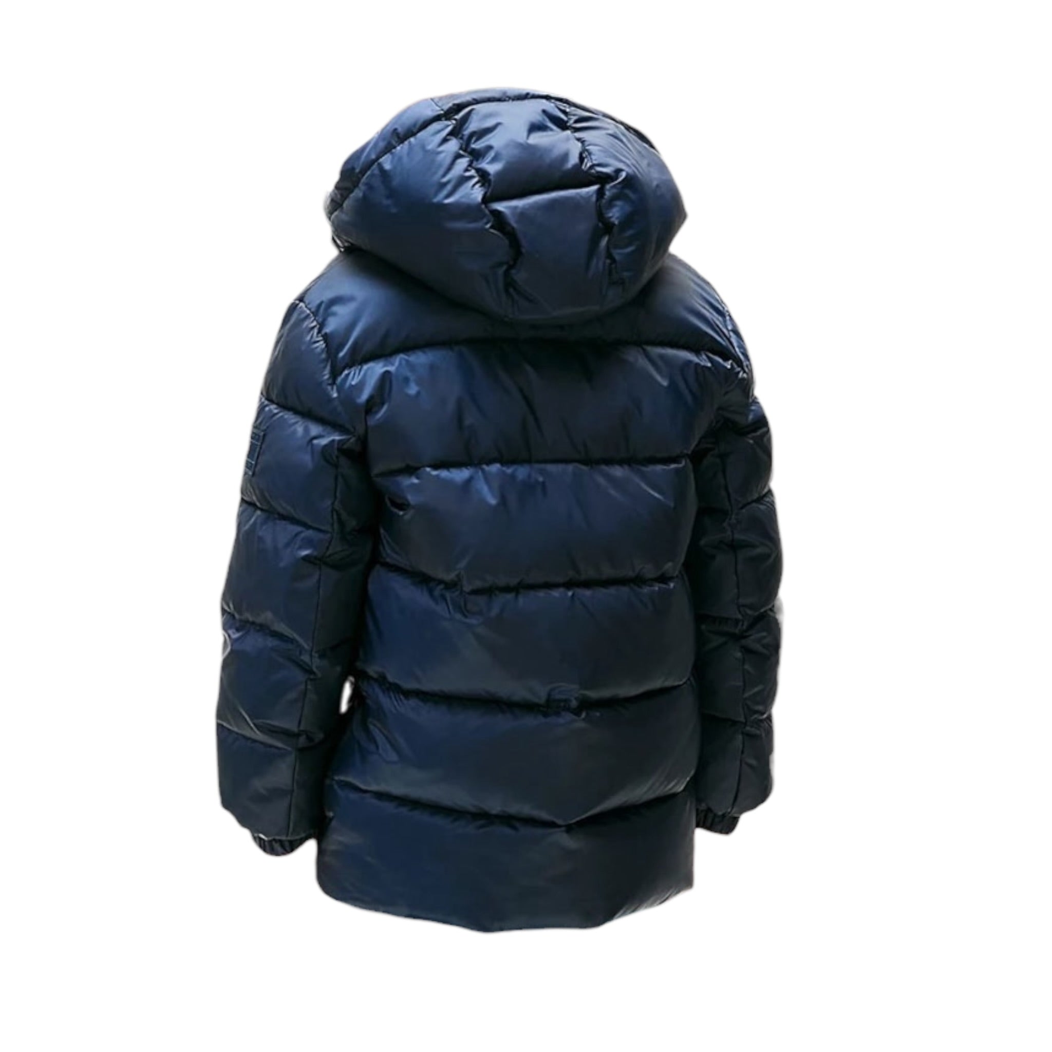 Tommy Hilfiger Giubbino tinta unita con Logo Blu per Bambino KB0KB010002 BLU TOMMY HILFIGER 