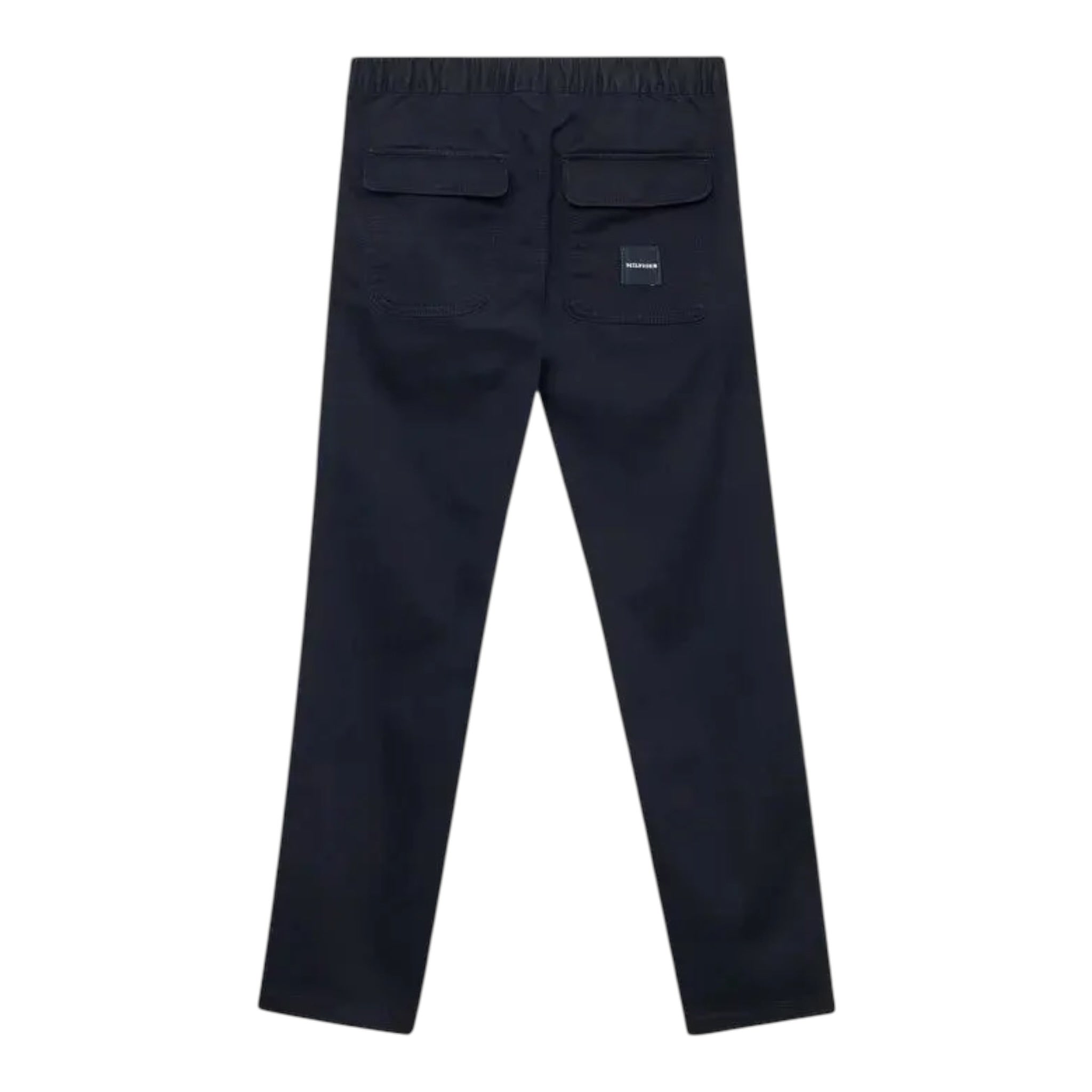 Tommy Hilfiger Pantalone tinta unita con Elastico In Vita Blu per Bambino KB0KB0280T BLU TOMMY HILFIGER 