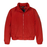 Tommy Hilfiger Giubbino tinta unita con Zip Rosso per Neonato KB0KB09093 ROSSO TOMMY HILFIGER 