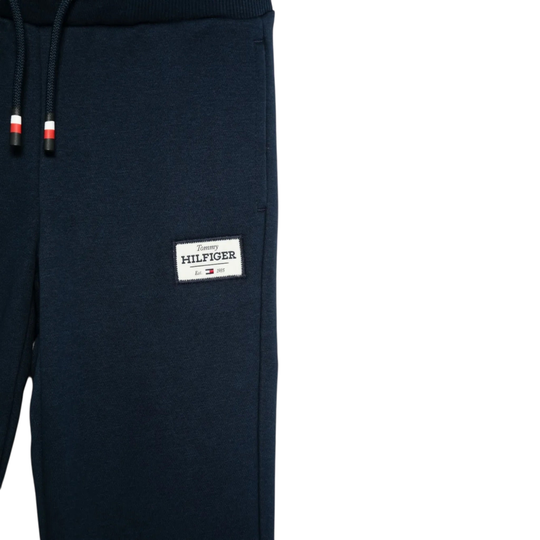 Tommy Hilfiger Pantalone Tuta tinta unita Blu per Bambino KB0KB09308 BLU TOMMY HILFIGER 