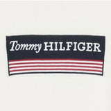 Tommy Hilfiger Maglia tinta unita con Stampa Panna per Bambino KB0KB09344 PANNA TOMMY HILFIGER 