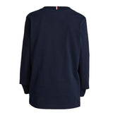 Tommy Hilfiger Shirt Girocollo tinta unita Blu per Bambino KB0KB09633 BLU TOMMY HILFIGER 