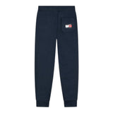 Tommy Hilfiger Pantalone Modello Tuta tinta unita con Logo Blu per Bambino KB0KB09694 BLU TOMMY HILFIGER 