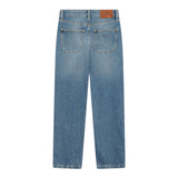 Tommy Hilfiger Jeans tinta unita con Girovita Regolabile Azzurro per Bambino KB0KB09703 AZZURRO TOMMY HILFIGER 
