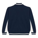 Tommy Hilfiger Felpa con Bottoni tinta unita Blu per Neonato KB0KB09745N BLU TOMMY HILFIGER 