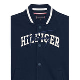 Tommy Hilfiger Felpa con Bottoni tinta unita Blu per Neonato KB0KB09745N BLU TOMMY HILFIGER 