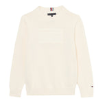 Tommy Hilfiger Maglia Girocollo tinta unita Panna per Bambino KB0KB09810 PANNA TOMMY HILFIGER 
