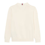 Tommy Hilfiger Maglia Girocollo tinta unita Panna per Bambino KB0KB09810X PANNA TOMMY HILFIGER 