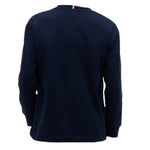 Tommy Hilfiger Shirt Girocollo tinta unita Blu per Bambino KB0KB09846 BLU TOMMY HILFIGER 