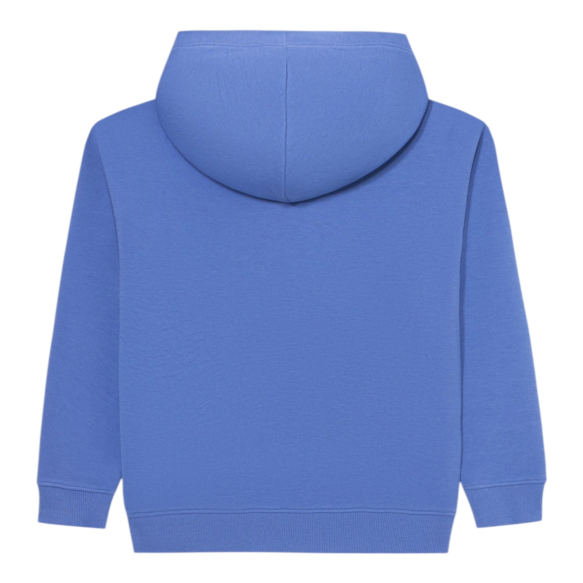 Tommy Hilfiger Felpa Chiusa con Cappuccio tinta unita Celeste per Bambino KB0KB09897 CELESTE TOMMY HILFIGER 