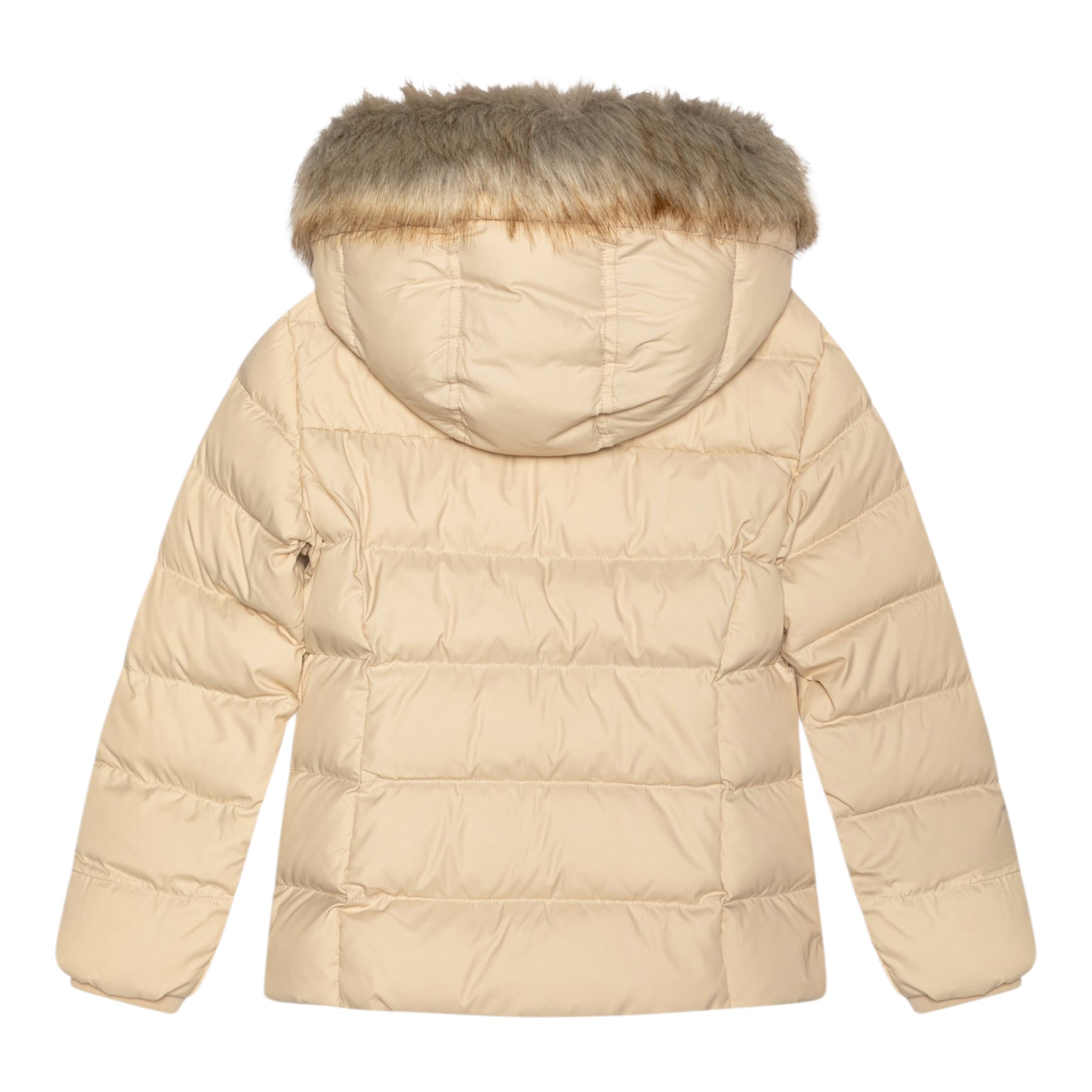 Tommy Hilfiger Giubbino tinta unita con Cappuccio Beige per Bambino KG0KG07399 BEIGE TOMMY HILFIGER 