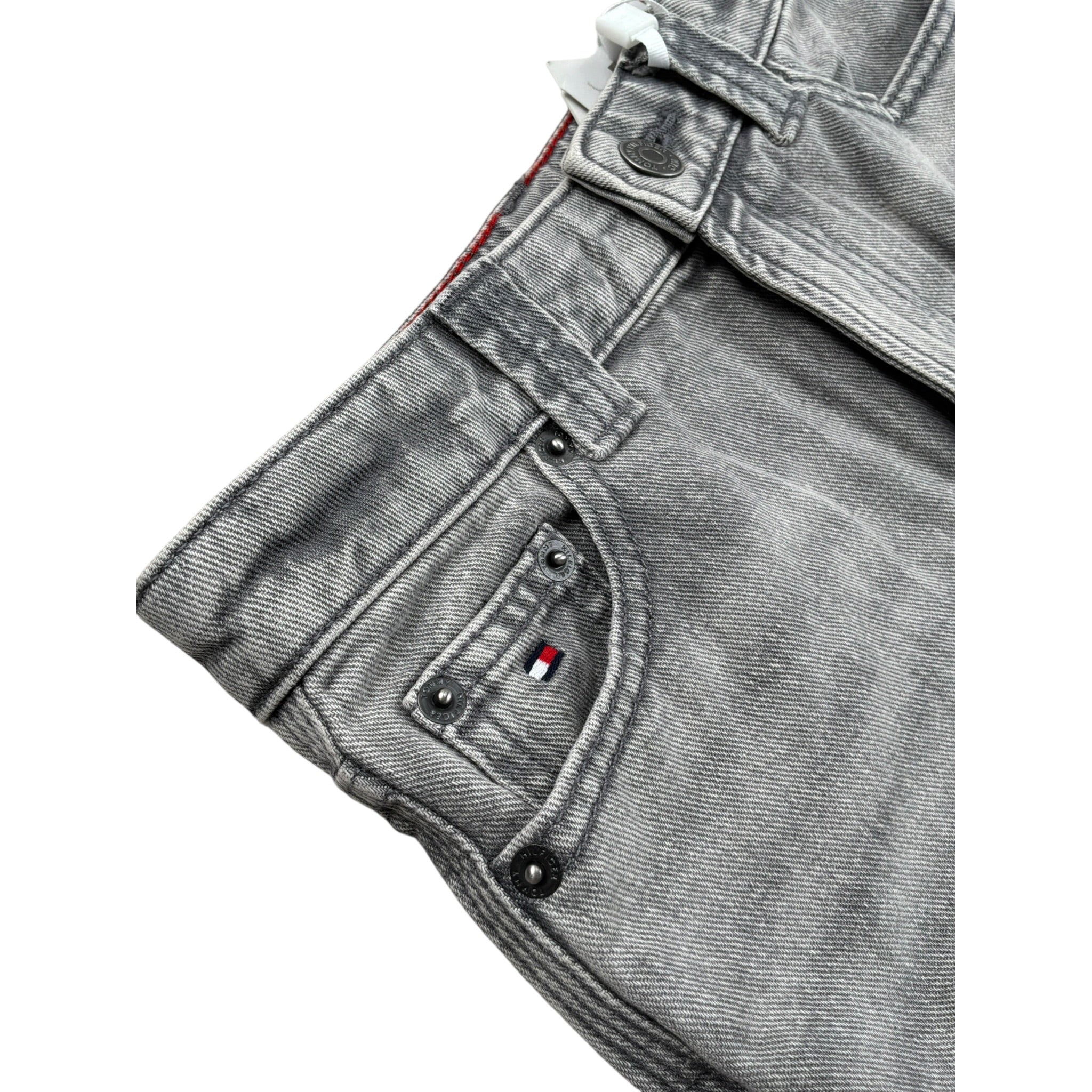 Tommy Hilfiger Jeans tinta unita Modello Palazzo Grigio per Bambina KG0KG08647 GRIGIO TOMMY HILFIGER 