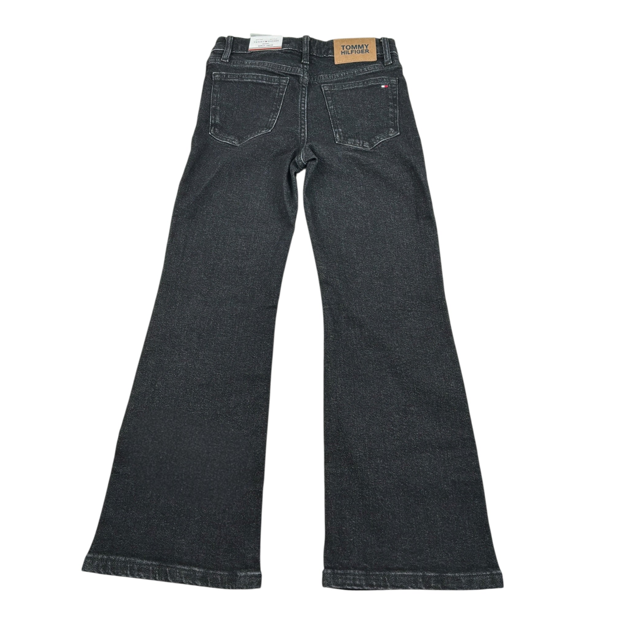 Tommy Hilfiger Jeans tinta unita Modello Zampa Nero per Bambina KG0KG08770 NERO TOMMY HILFIGER 