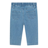 Tommy Hilfiger Jeans tinta unita con Elastico In Vita Azzurro per Neonato KN0KN02052 AZZURRO TOMMY HILFIGER 