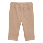 Tommy Hilfiger Pantalone tinta unita con Elastico In Vita Beige per Neonato KN0KN02053 BEIGE TOMMY HILFIGER 