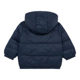 Tommy Hilfiger Giubbino tinta unita con Cappuccio Blu per Neonato KN0KN02061 BLU TOMMY HILFIGER 