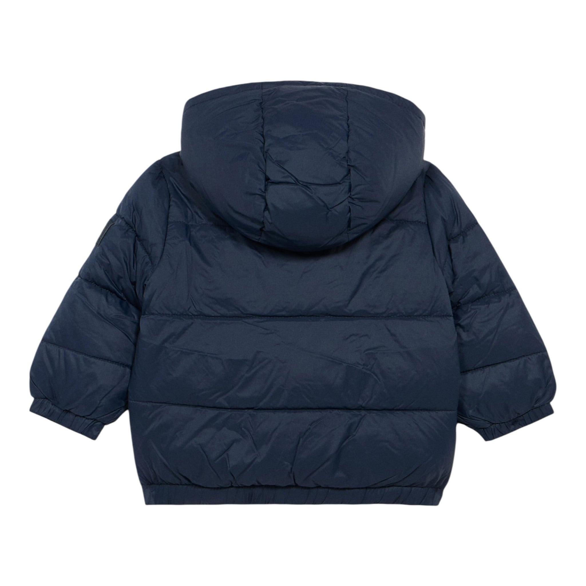 Tommy Hilfiger Giubbino tinta unita con Cappuccio Blu per Neonato KN0KN02061 BLU TOMMY HILFIGER 
