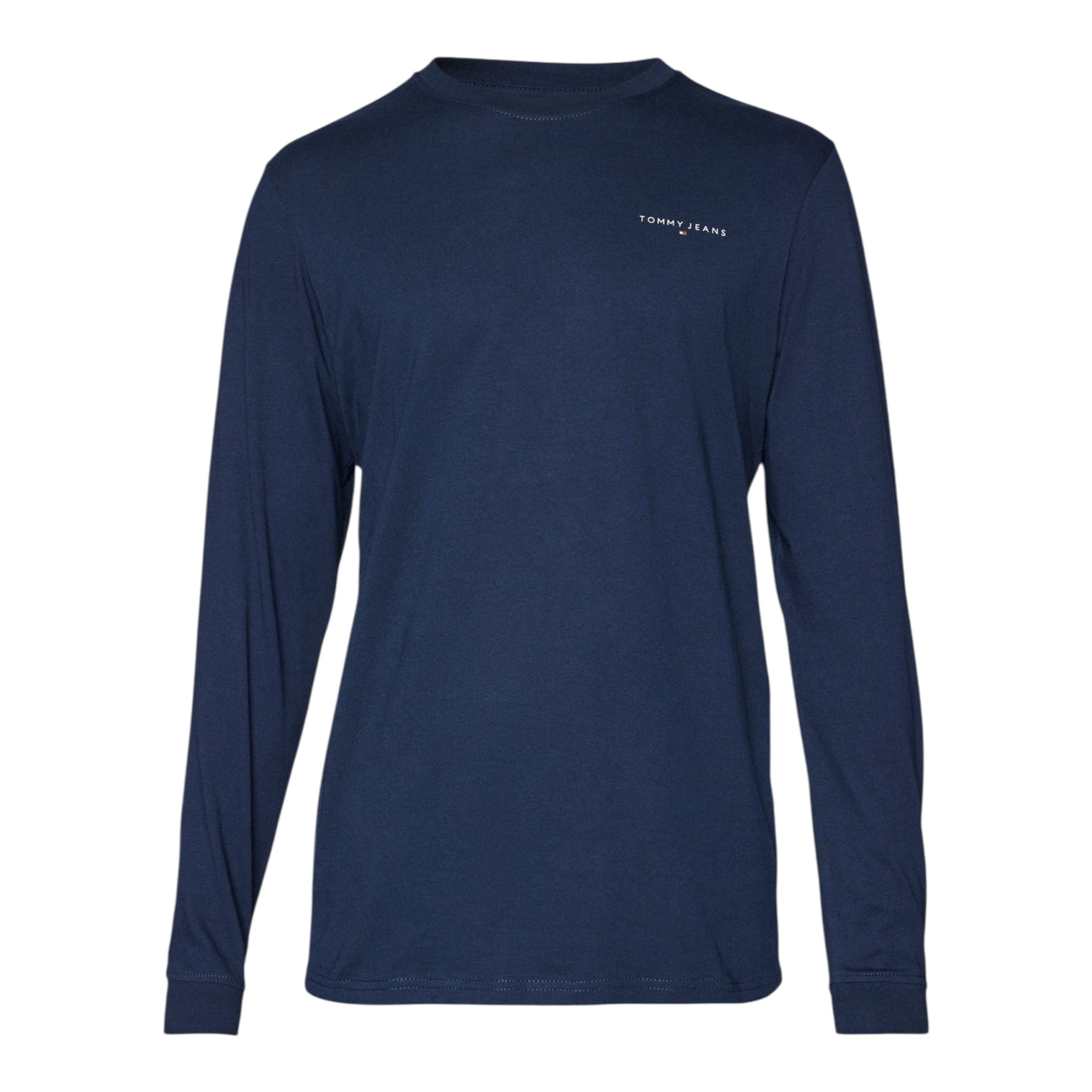 Tommy Hilfiger Shirt Girocollo tinta unita Blu per Bambino KS0KS00655X BLU TOMMY HILFIGER 