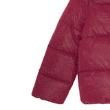 Trussardi Giubbino tinta unita con Cappuccio Bordeaux per Bambina J5BL13WGIW0 BORDEAUX TRUSSARDI 