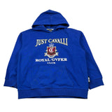 Trussardi Felpa Chiusa con Cappuccio tinta unita Blu per Bambino JBA26057F BLU TRUSSARDI 