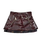 Just Cavalli Gonna tinta unita Bordeaux per Bambina JGA26039GO BORDEAUX JUST CAVALLI 