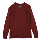Trussardi Cardigan tinta unita con Logo Bordeaux per Bambino TBA23020CD BORDEAUX TRUSSARDI 