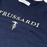 Trussardi Completo 2Pz tinta unita Felpa-Pantalone Blu per Bambino TBA25008CF BLU TRUSSARDI 