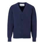 Trussardi Cardigan tinta unita con Logo Blu per Bambino TBA25010CD BLU TRUSSARDI 