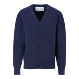 Trussardi Cardigan tinta unita con Logo Blu per Bambino TBA25010CD BLU TRUSSARDI 