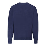 Trussardi Cardigan tinta unita con Logo Blu per Bambino TBA25010CD BLU TRUSSARDI 