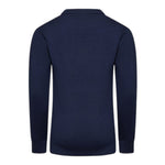 Trussardi Maglia tinta unita Girocollo Blu per Bambino TBA25011MA BLU TRUSSARDI 