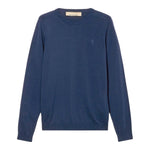 Trussardi Maglia tinta unita Girocollo Blu per Bambino TBA25011MAX BLU TRUSSARDI 