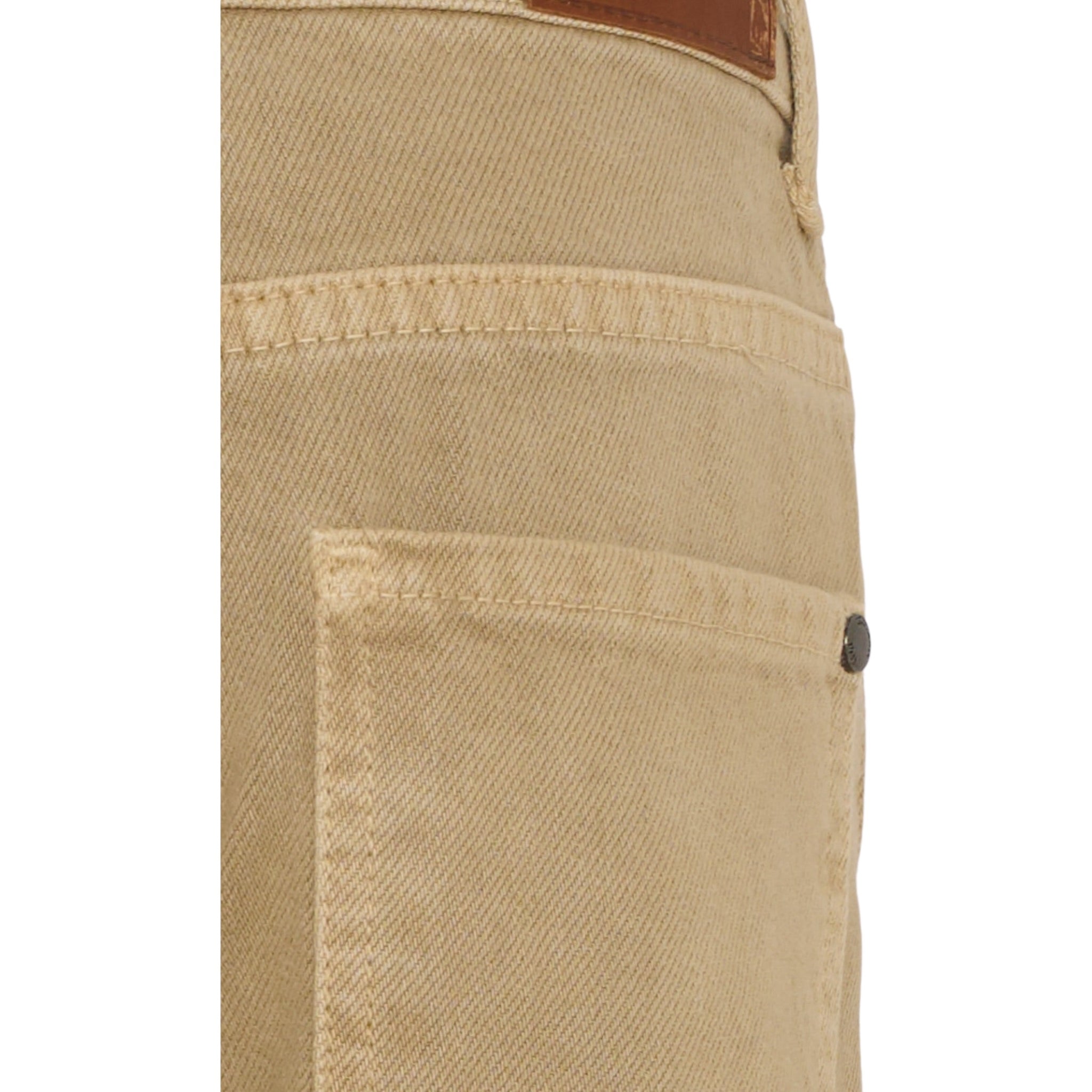 Trussardi Jeans tinta unita con Girovita Regolabile Beige per Bambino TBA25026PA BEIGE TRUSSARDI 