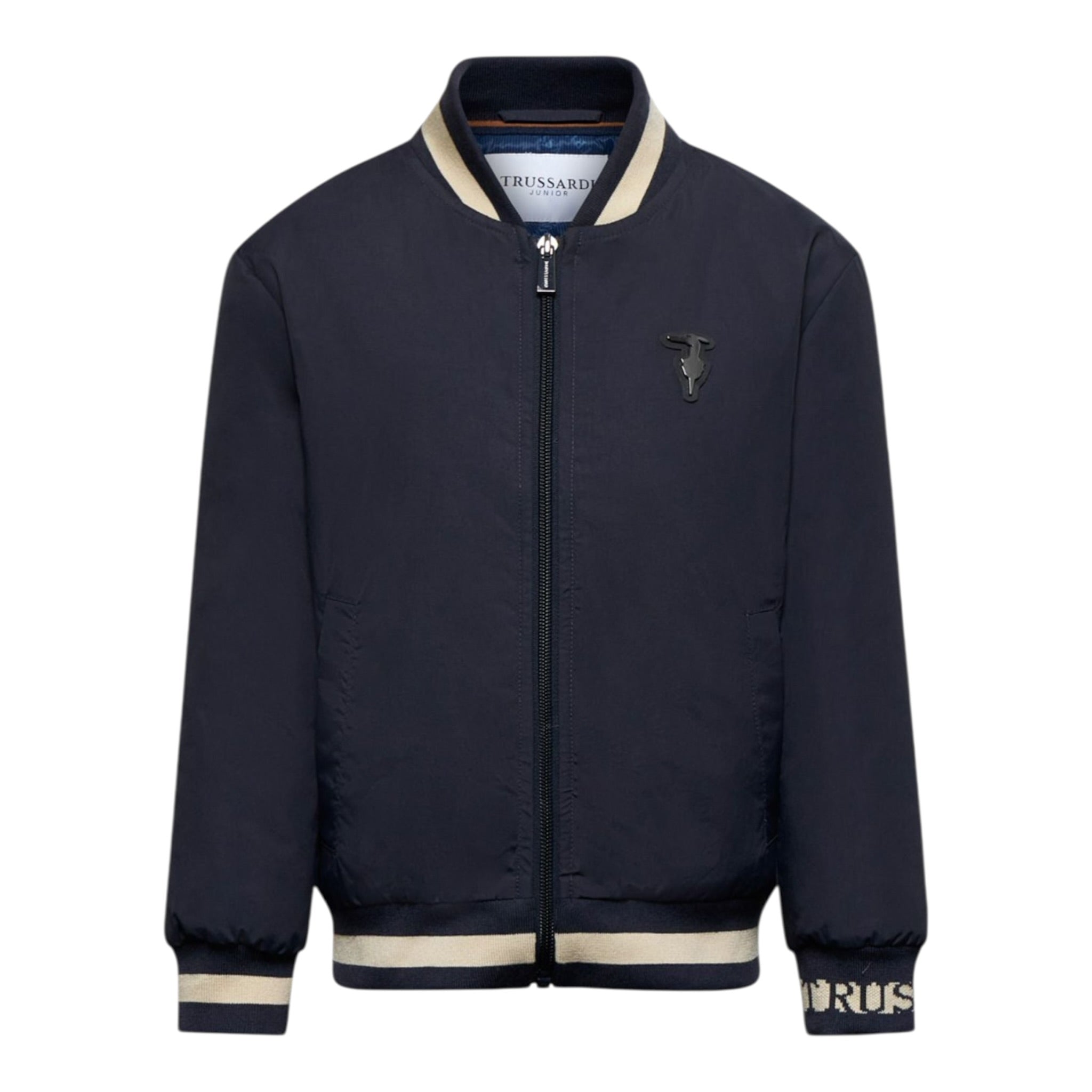 Trussardi Giubbino tinta unita Blu per Bambino TBA25053GB BLU TRUSSARDI 