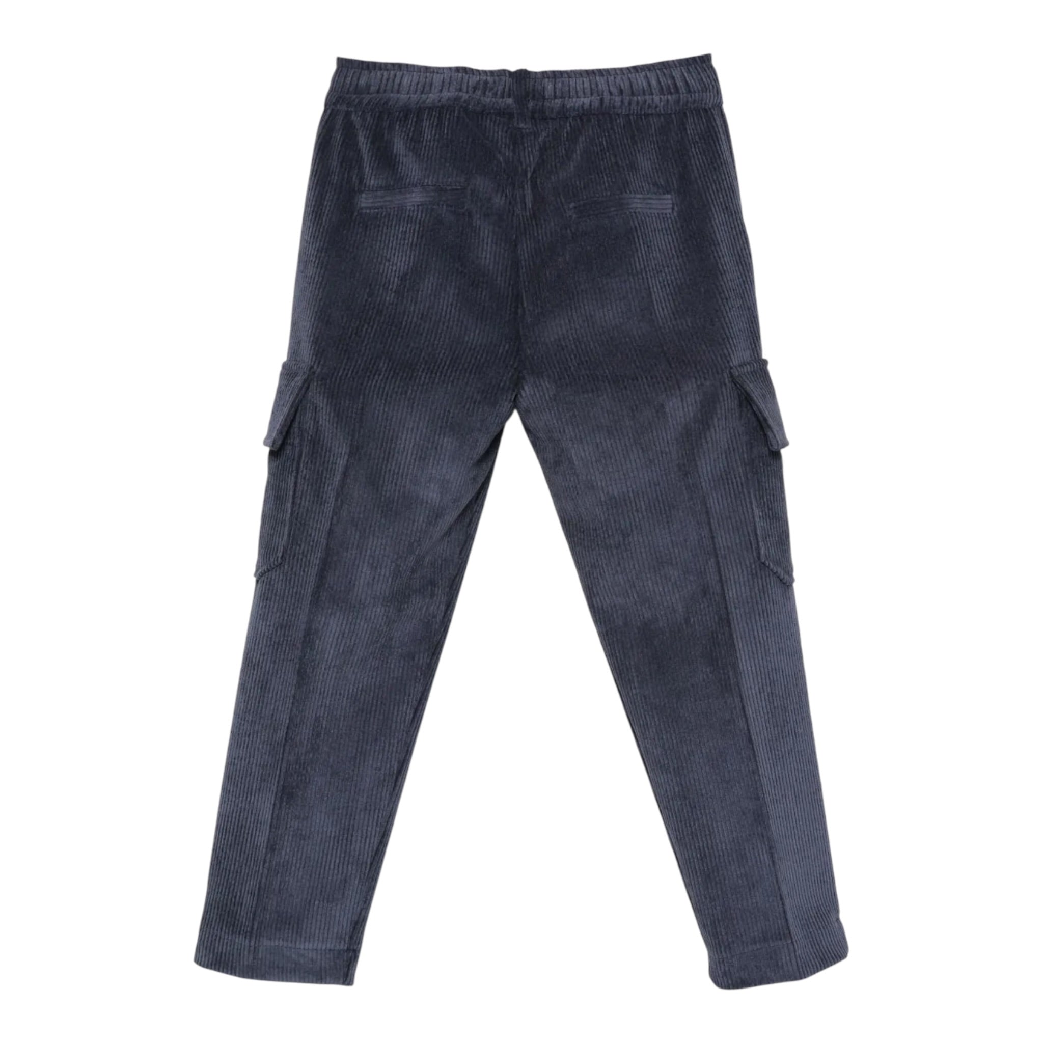 Trussardi Pantalone tinta unita con Tasconi Blu per Bambino TBA25166PA BLU TRUSSARDI 