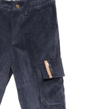 Trussardi Pantalone tinta unita con Tasconi Blu per Bambino TBA25166PA BLU TRUSSARDI 